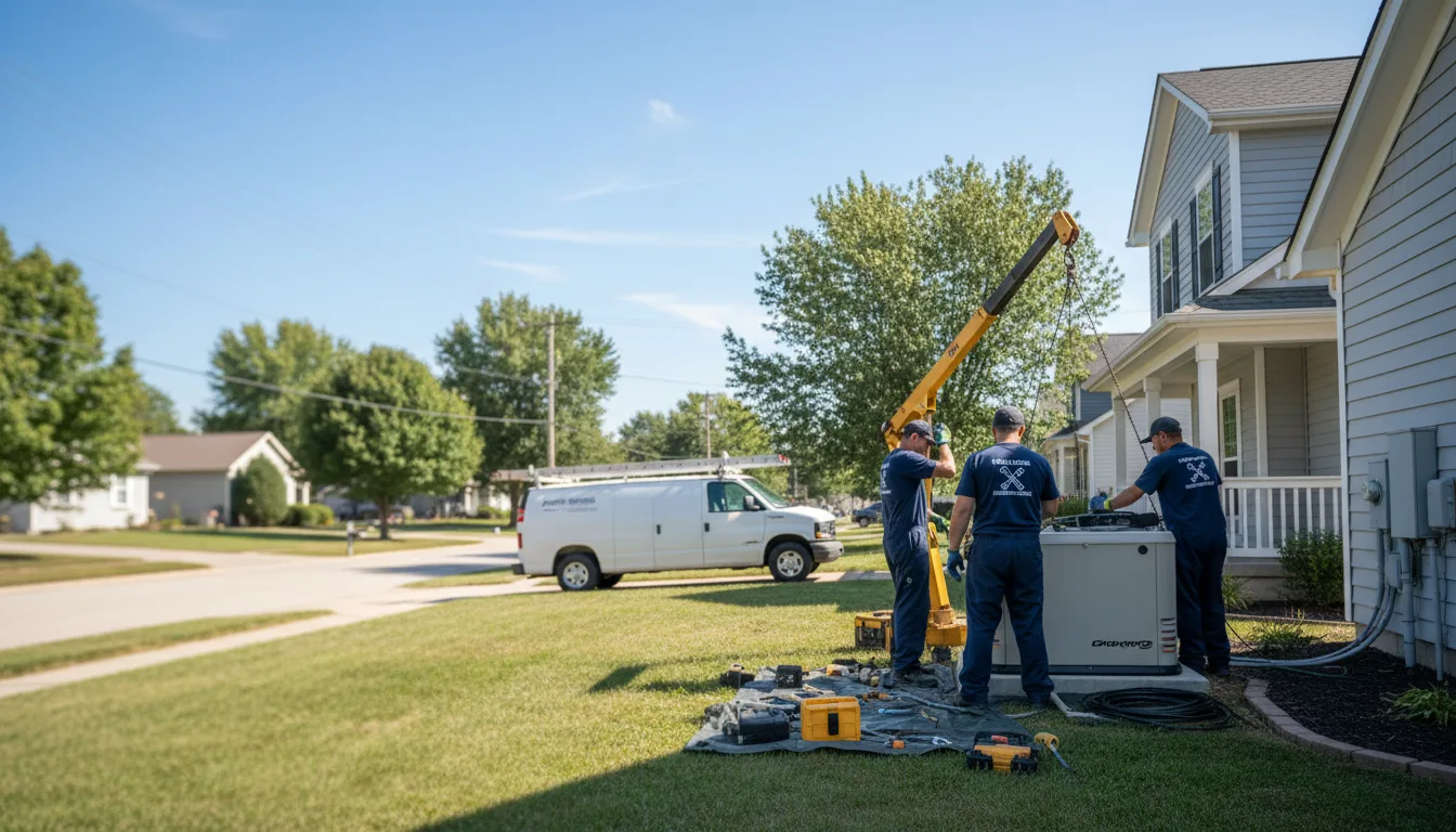 Generator Installation in Louisville, MS near me